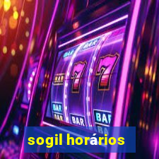 sogil horários