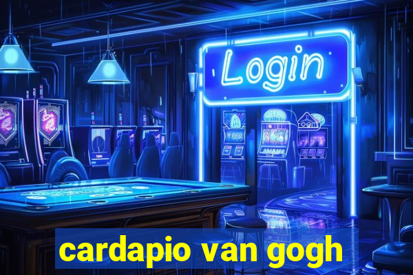 cardapio van gogh