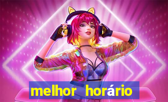 melhor horário para jogar fortune coelho