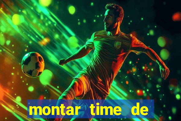 montar time de futebol site