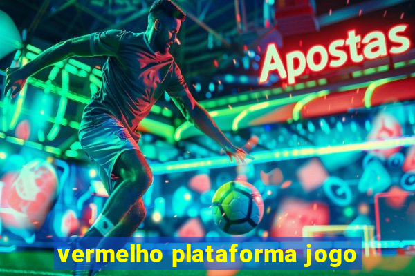 vermelho plataforma jogo