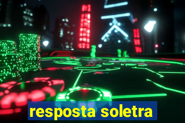 resposta soletra