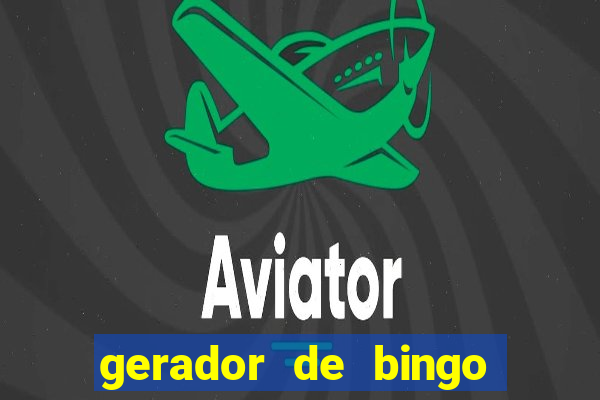 gerador de bingo cha de bebe