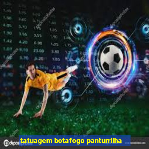 tatuagem botafogo panturrilha