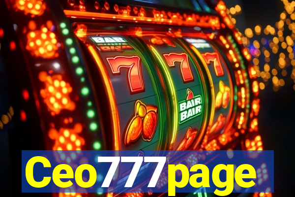 Ceo777page