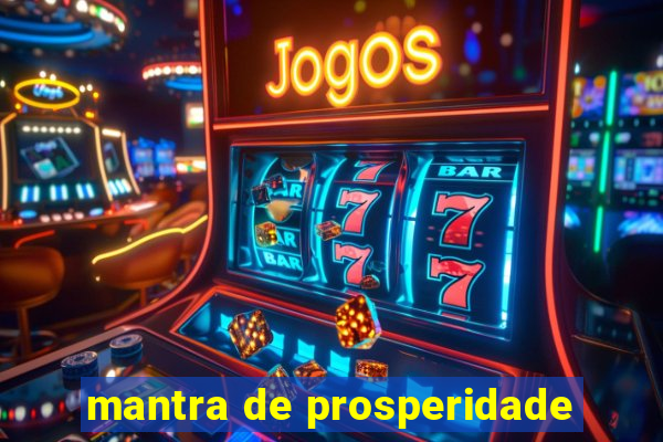 mantra de prosperidade