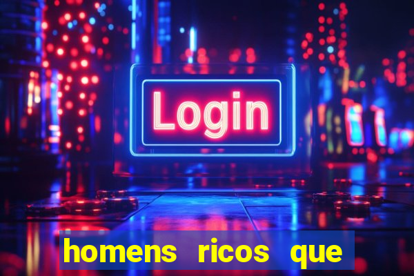 homens ricos que querem bancar telegram