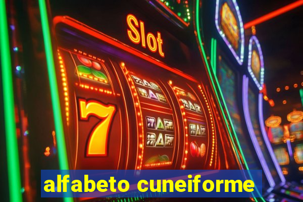 alfabeto cuneiforme