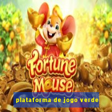 plataforma de jogo verde