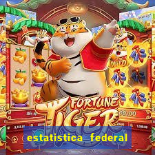 estatistica federal jogo do bicho