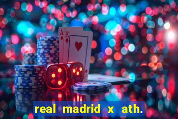 real madrid x ath. bilbao palpite