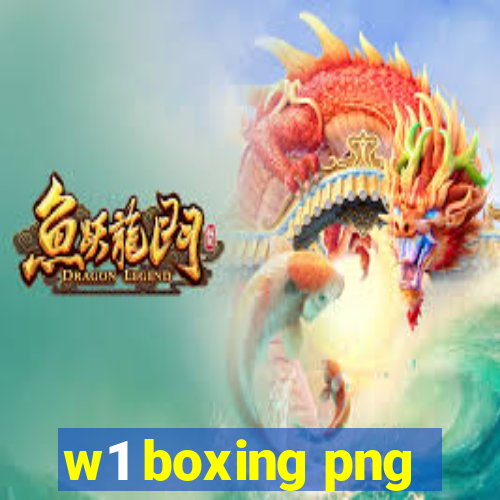 w1 boxing png