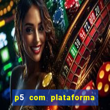 p5 com plataforma de jogos