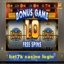 bet7k casino login